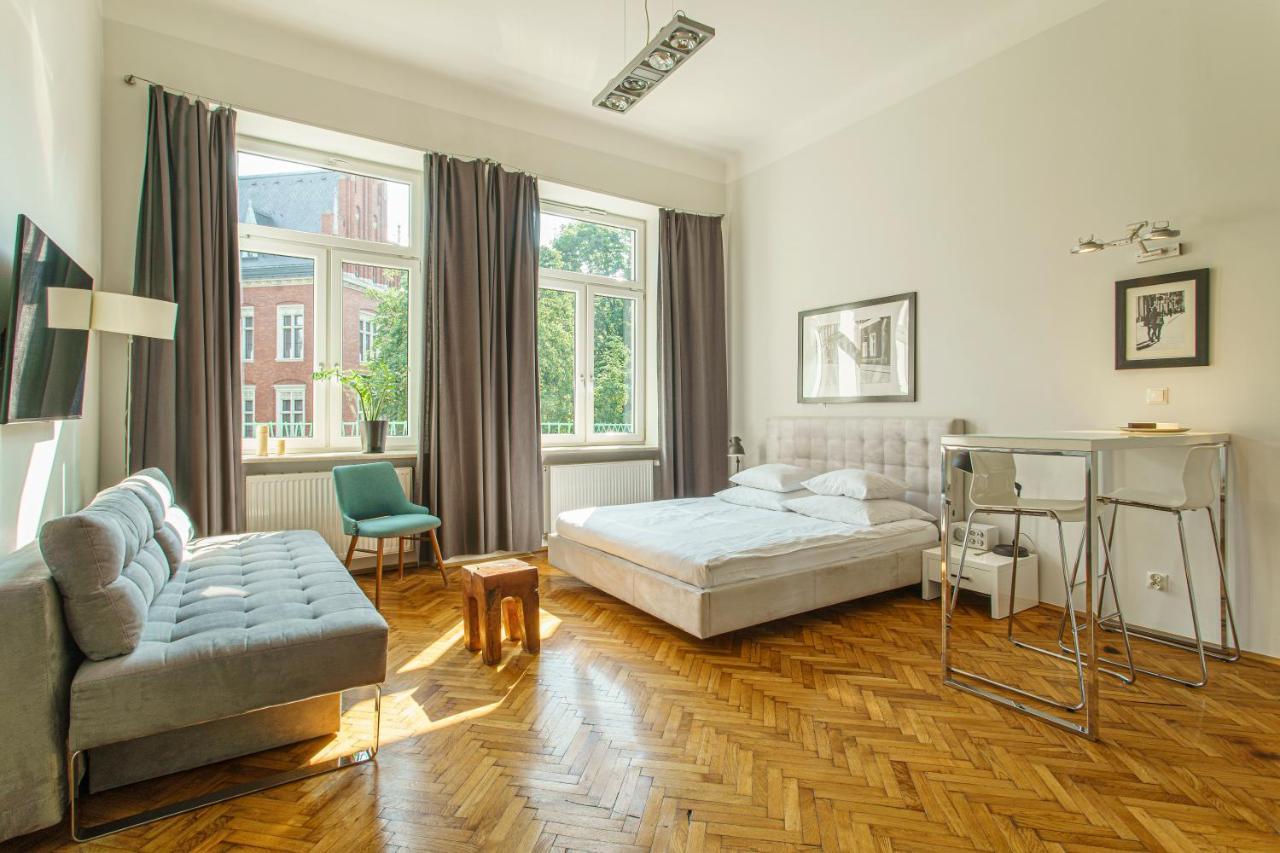 Novumhouse - Straszewskiego Aparthotel Krakow Bagian luar foto